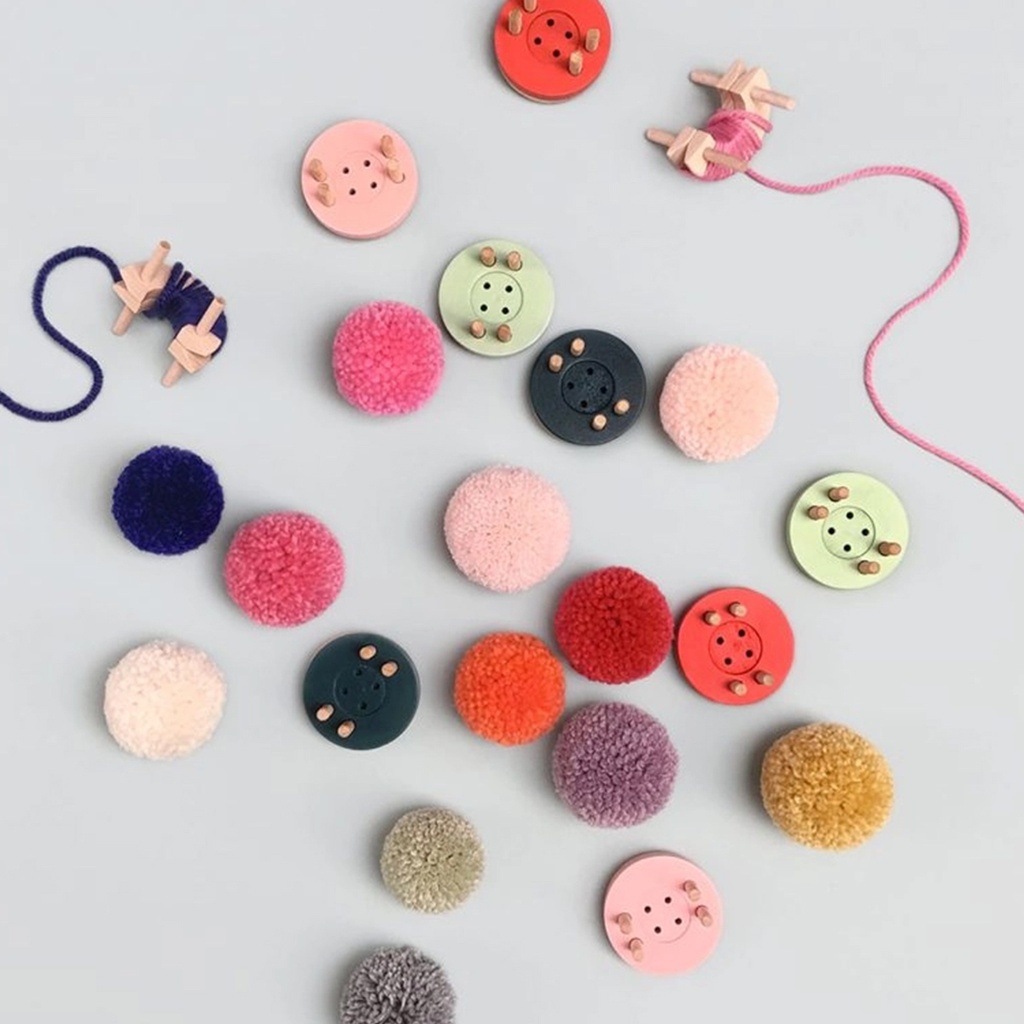 その他 SOOR PLOOM Pom Pom Clip Set Mini Check SOOR PLOOM Pom Pom Clip Set Mini Check その他 - その他